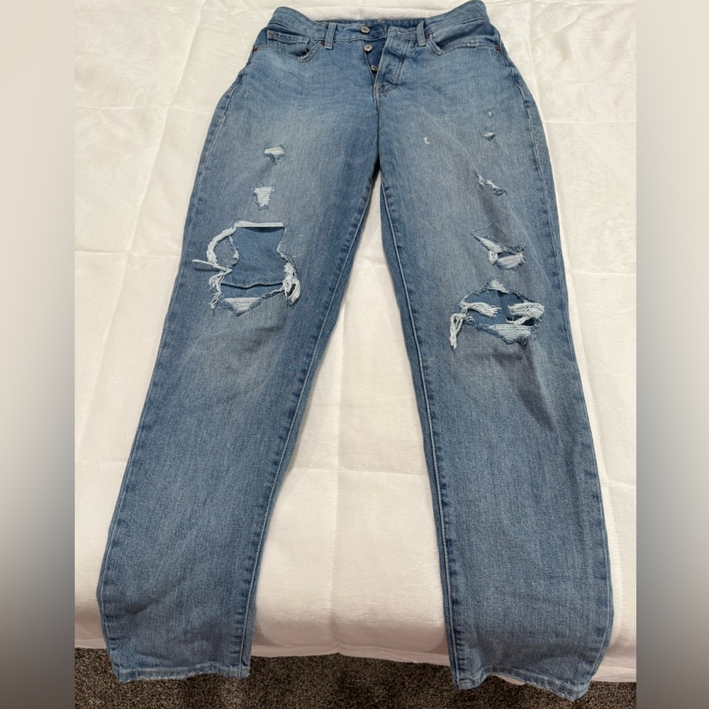 Old Navy High Rise Straight Jeans
